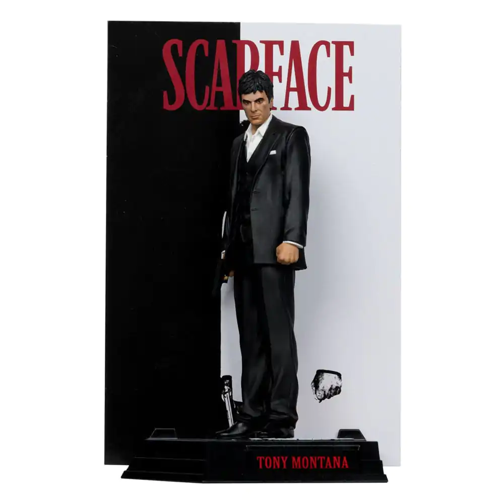 Scarface Movie Maniacs PVC Statue Tony Montana 17 cm product photo
