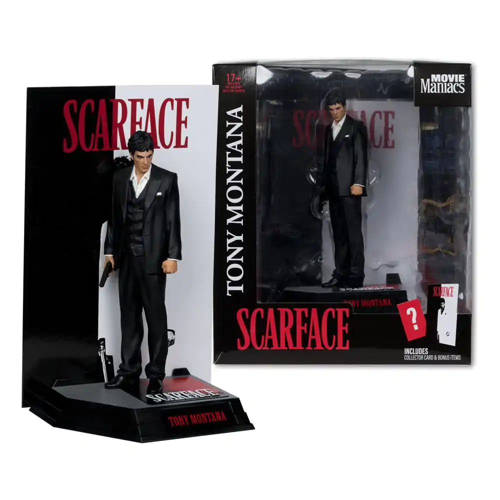 Scarface Movie Maniacs PVC Statue Tony Montana 17 cm product photo