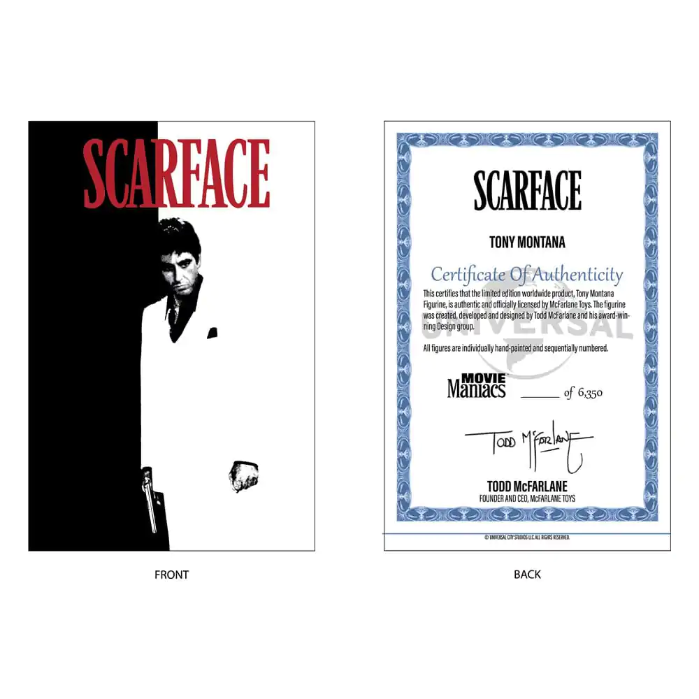 Scarface Movie Maniacs PVC Statue Tony Montana 17 cm product photo