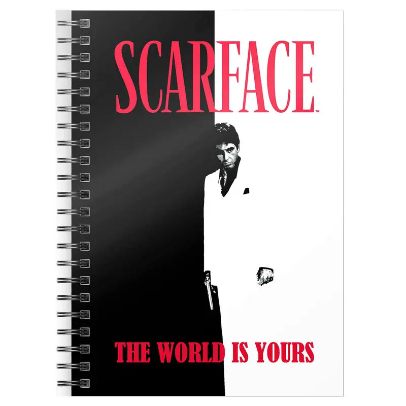 Scarface Notebook The World Is Yours product photo