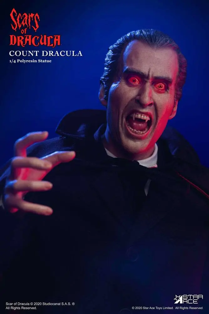 Scars of Dracula Statue 1/4 Count Dracula 2.0 DX Version 53 cm product photo