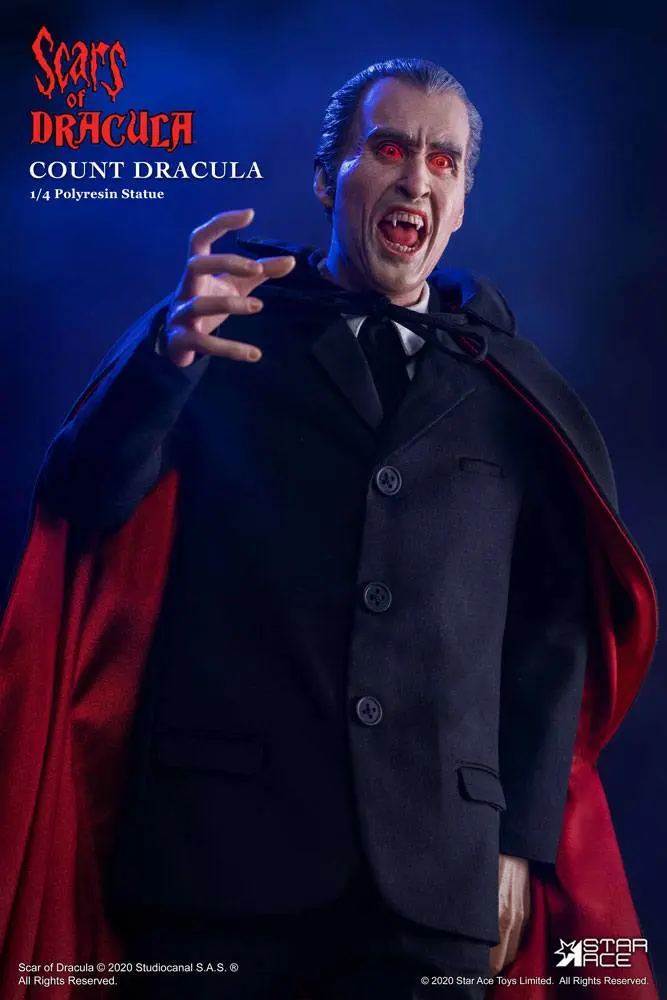 Scars of Dracula Statue 1/4 Count Dracula 2.0 DX Version 53 cm product photo