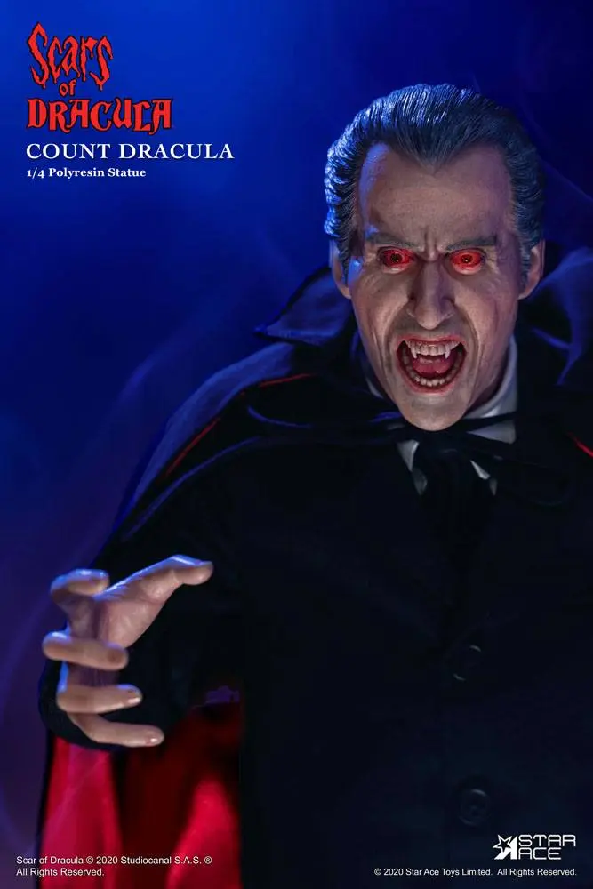 Scars of Dracula Statue 1/4 Count Dracula 2.0 DX Version 53 cm product photo