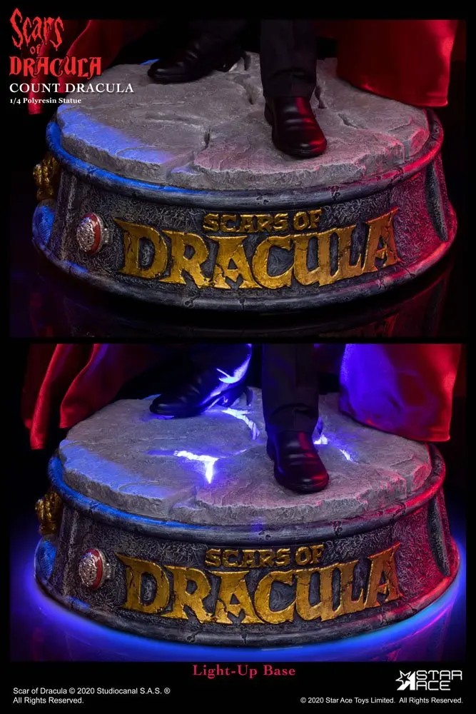 Scars of Dracula Statue 1/4 Count Dracula 2.0 DX Version 53 cm product photo