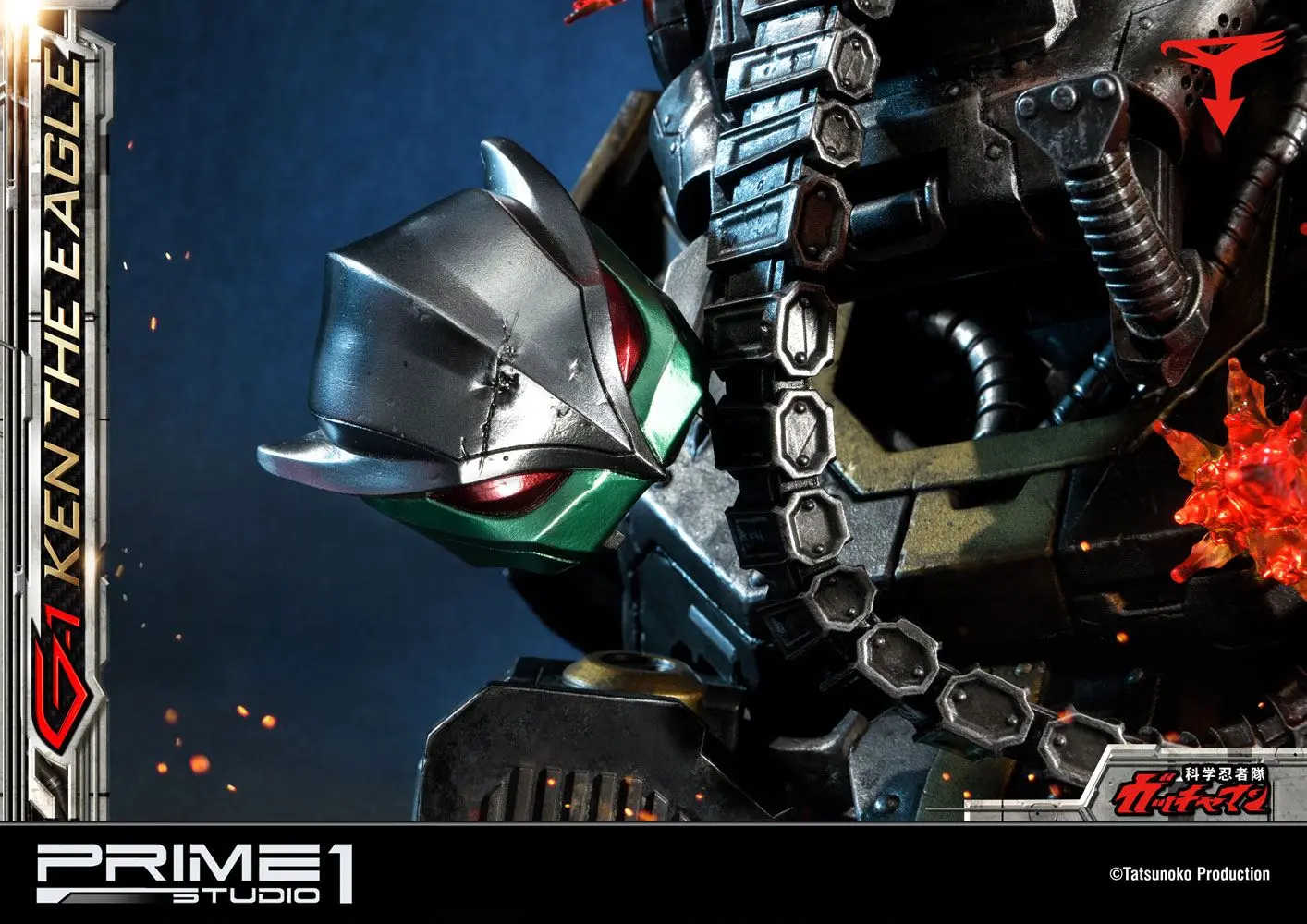 Science Ninja Team Gatchaman Statue 1/4 G-1 Ken the Eagle 73 cm product photo