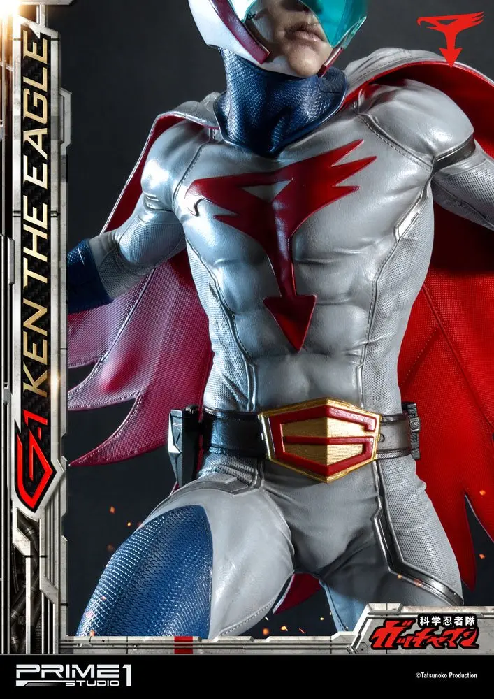 Science Ninja Team Gatchaman Statue 1/4 G-1 Ken the Eagle 73 cm product photo