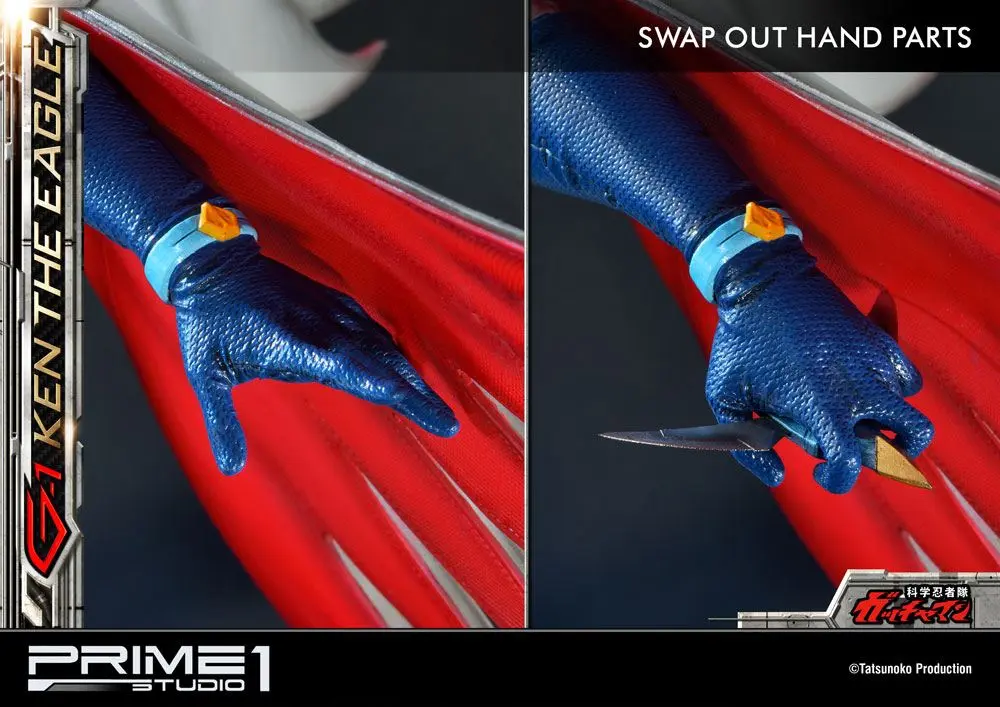 Science Ninja Team Gatchaman Statue 1/4 G-1 Ken the Eagle 73 cm product photo