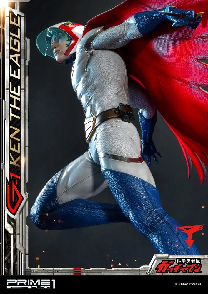 Science Ninja Team Gatchaman Statue 1/4 G-1 Ken the Eagle 73 cm product photo