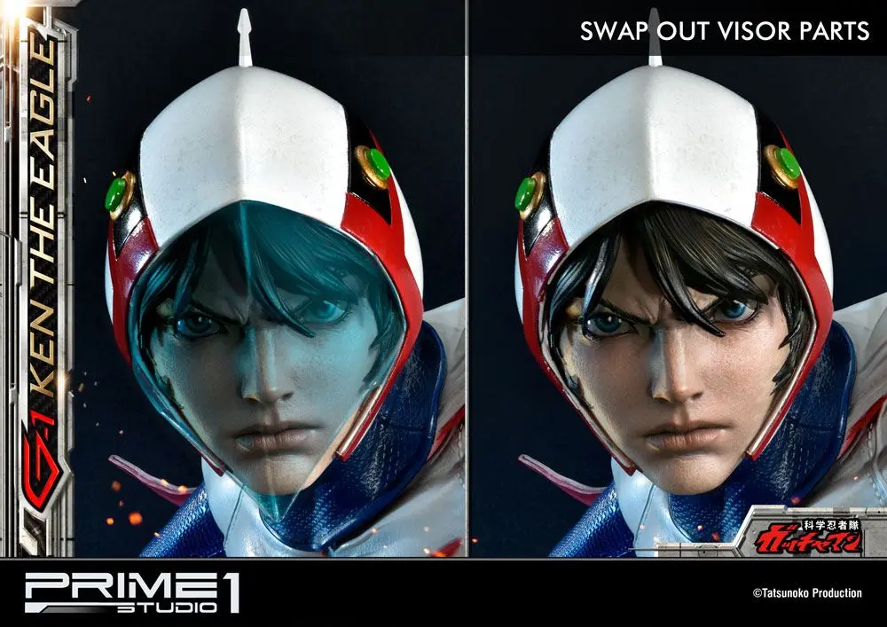 Science Ninja Team Gatchaman Statue 1/4 G-1 Ken the Eagle 73 cm product photo