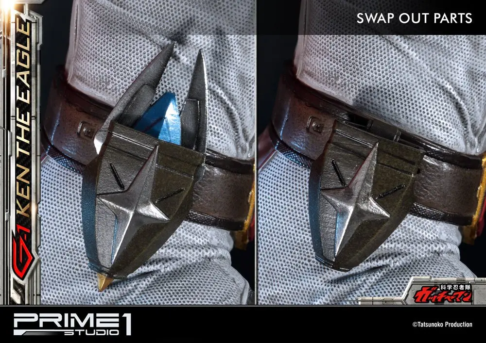 Science Ninja Team Gatchaman Statue 1/4 G-1 Ken the Eagle 73 cm product photo