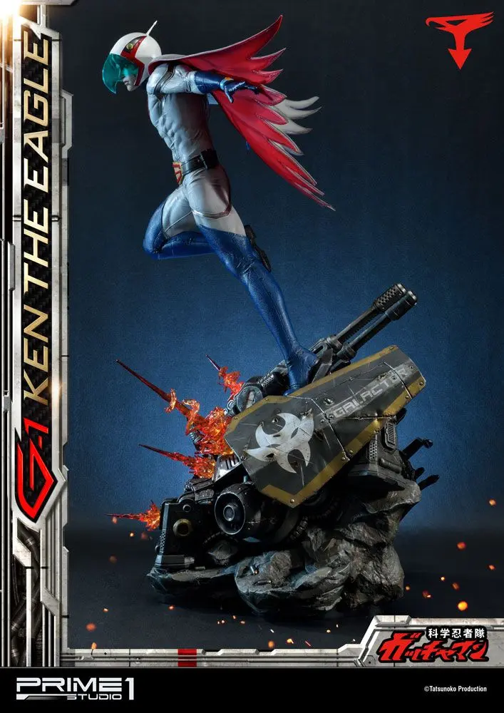 Science Ninja Team Gatchaman Statue 1/4 G-1 Ken the Eagle 73 cm product photo