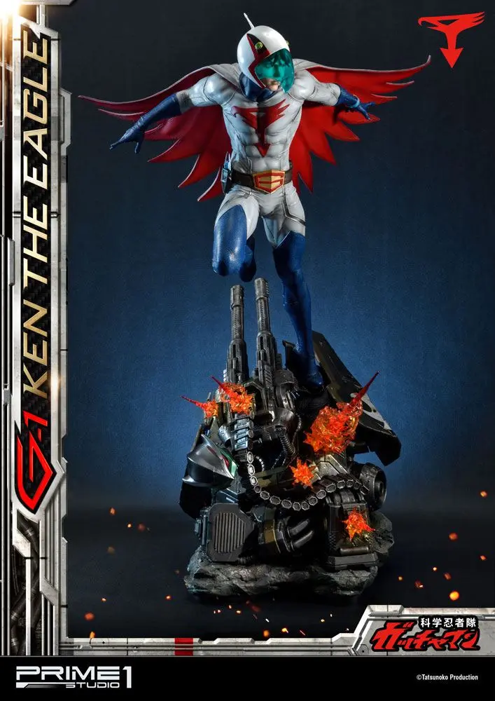 Science Ninja Team Gatchaman Statue 1/4 G-1 Ken the Eagle 73 cm product photo