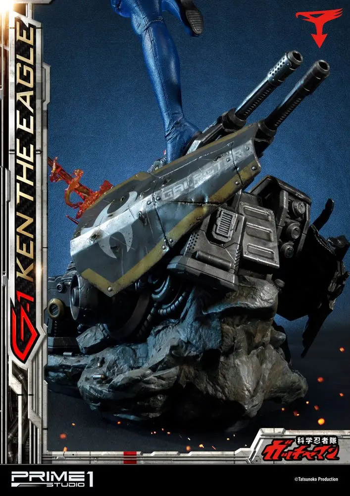Science Ninja Team Gatchaman Statue 1/4 G-1 Ken the Eagle 73 cm product photo