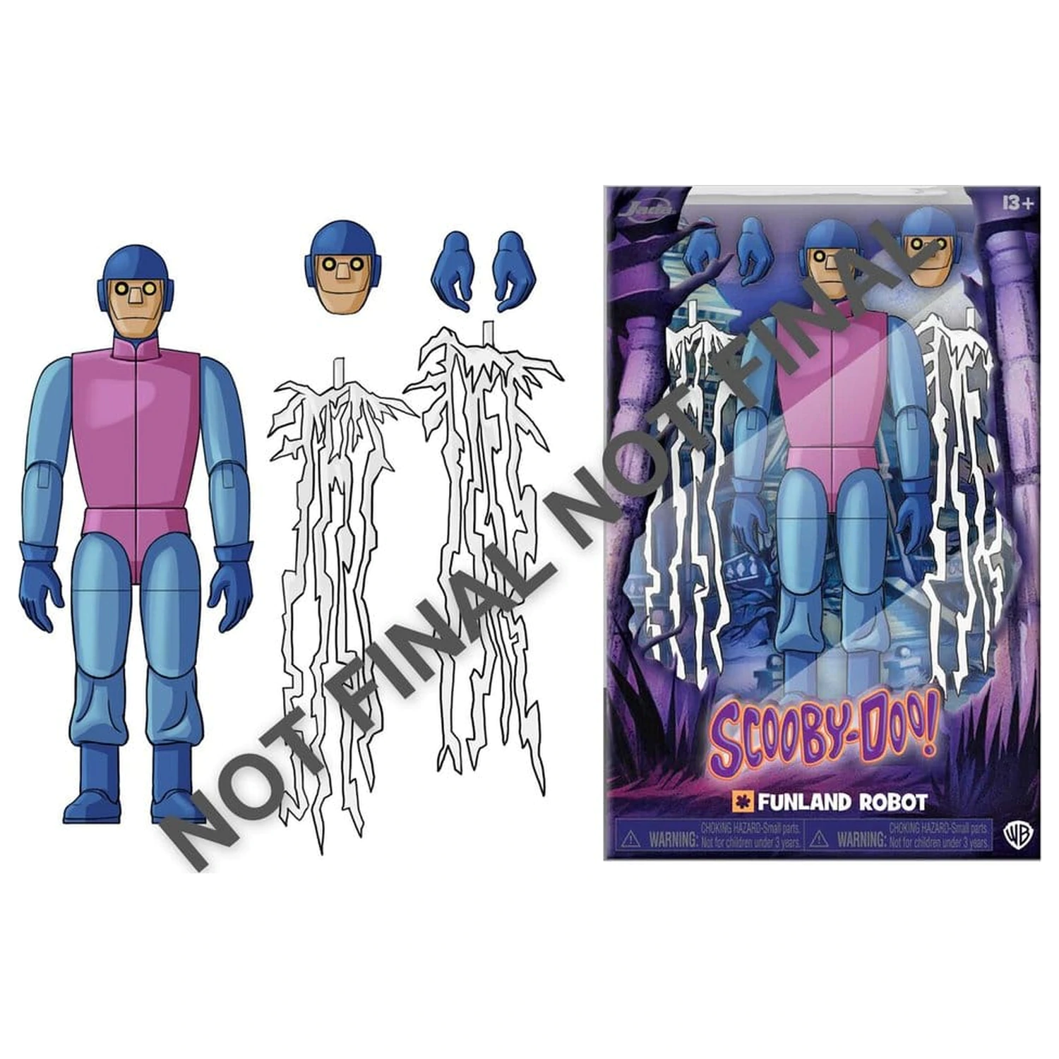 Scooby Doo Action Figure Funland Robot 16 cm product photo