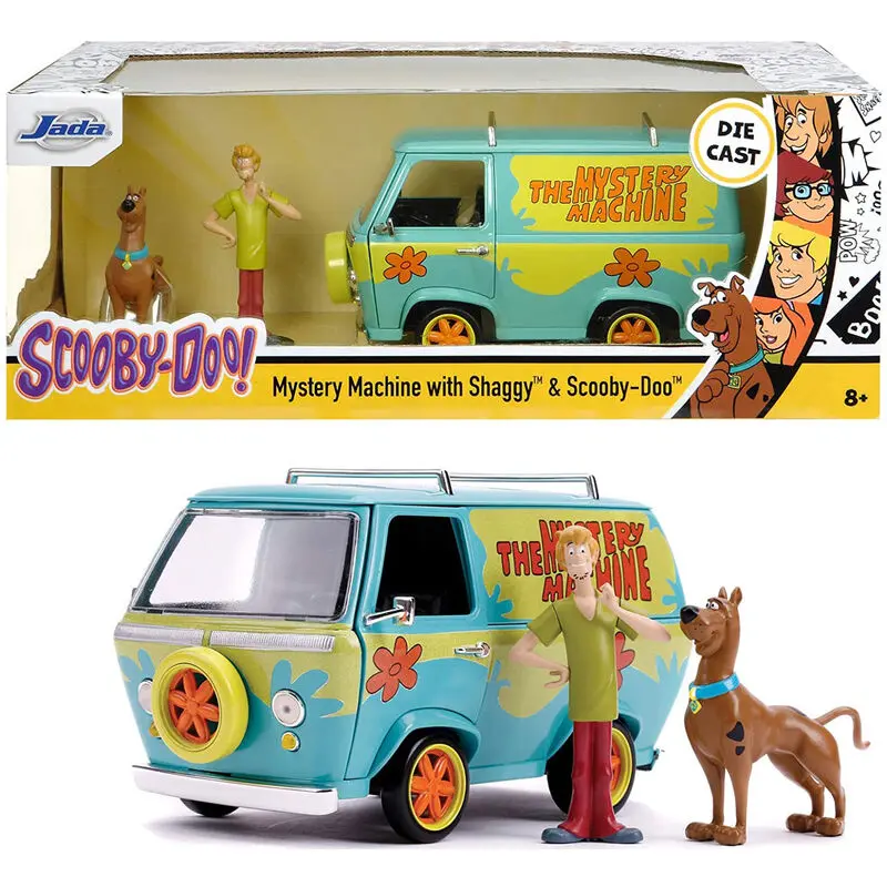Scooby-Doo Diecast Model 1/24 Mystery Van termékfotó