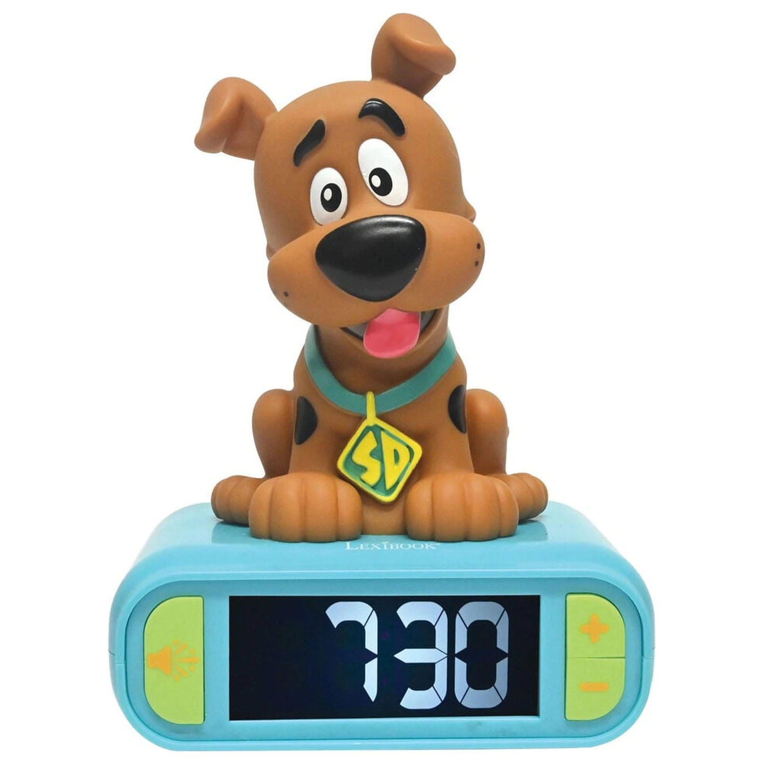 Scooby Doo Digital alarm clock with Doo 3D night light and sound effects product photo