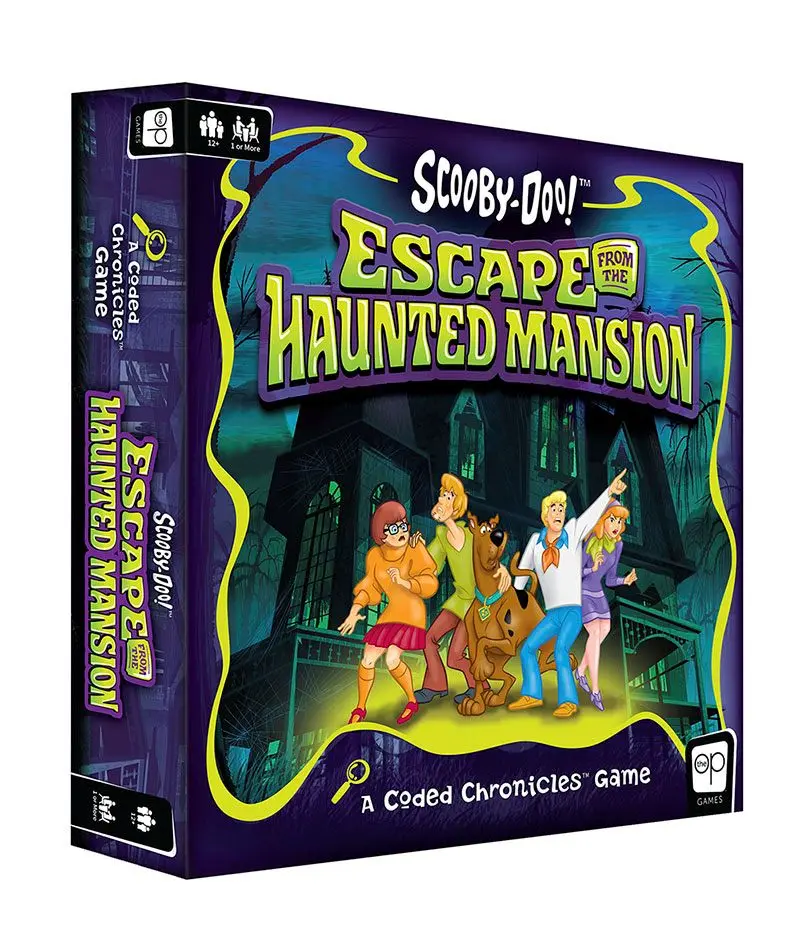 Scooby-Doo Board Game Escape from the Haunted Mansion - A Coded Chronicles™ Game *English Version* product photo