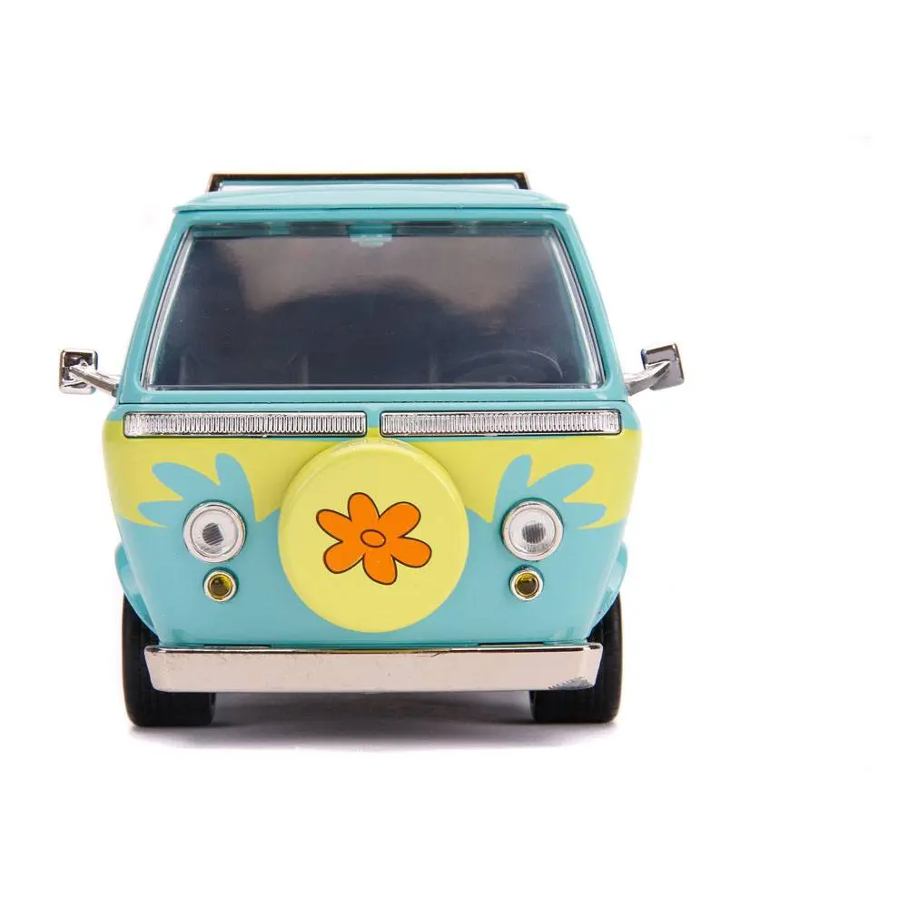 Scooby Doo Hollywood Rides Diecast Model 1/24 Mystery Van with Figures product photo