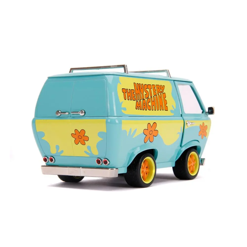 Scooby Doo Hollywood Rides Diecast Model 1/24 Mystery Van with Figures product photo