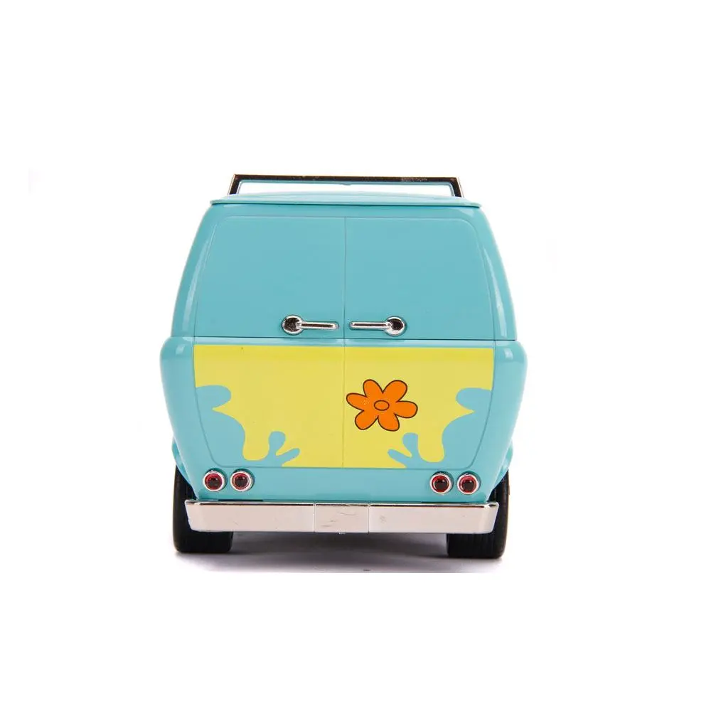 Scooby Doo Hollywood Rides Diecast Model 1/24 Mystery Van with Figures product photo