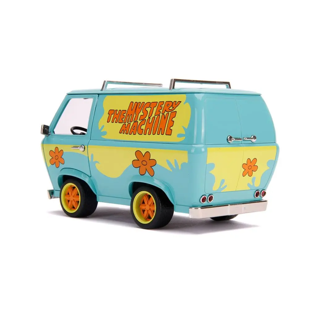 Scooby Doo Hollywood Rides Diecast Model 1/24 Mystery Van with Figures product photo