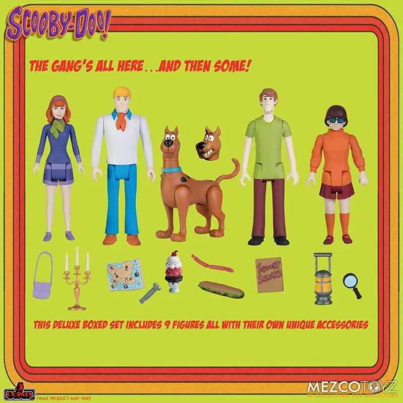 Scooby-Doo Action Figures Scooby-Doo Friends &amp; Foes Deluxe Boxed Set 10 cm product photo