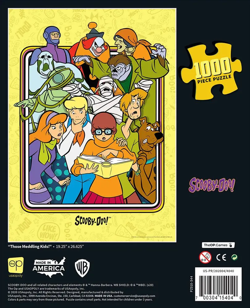 Scooby-Doo Jigsaw Puzzle Those Meddling Kids! (1000 pieces) product photo