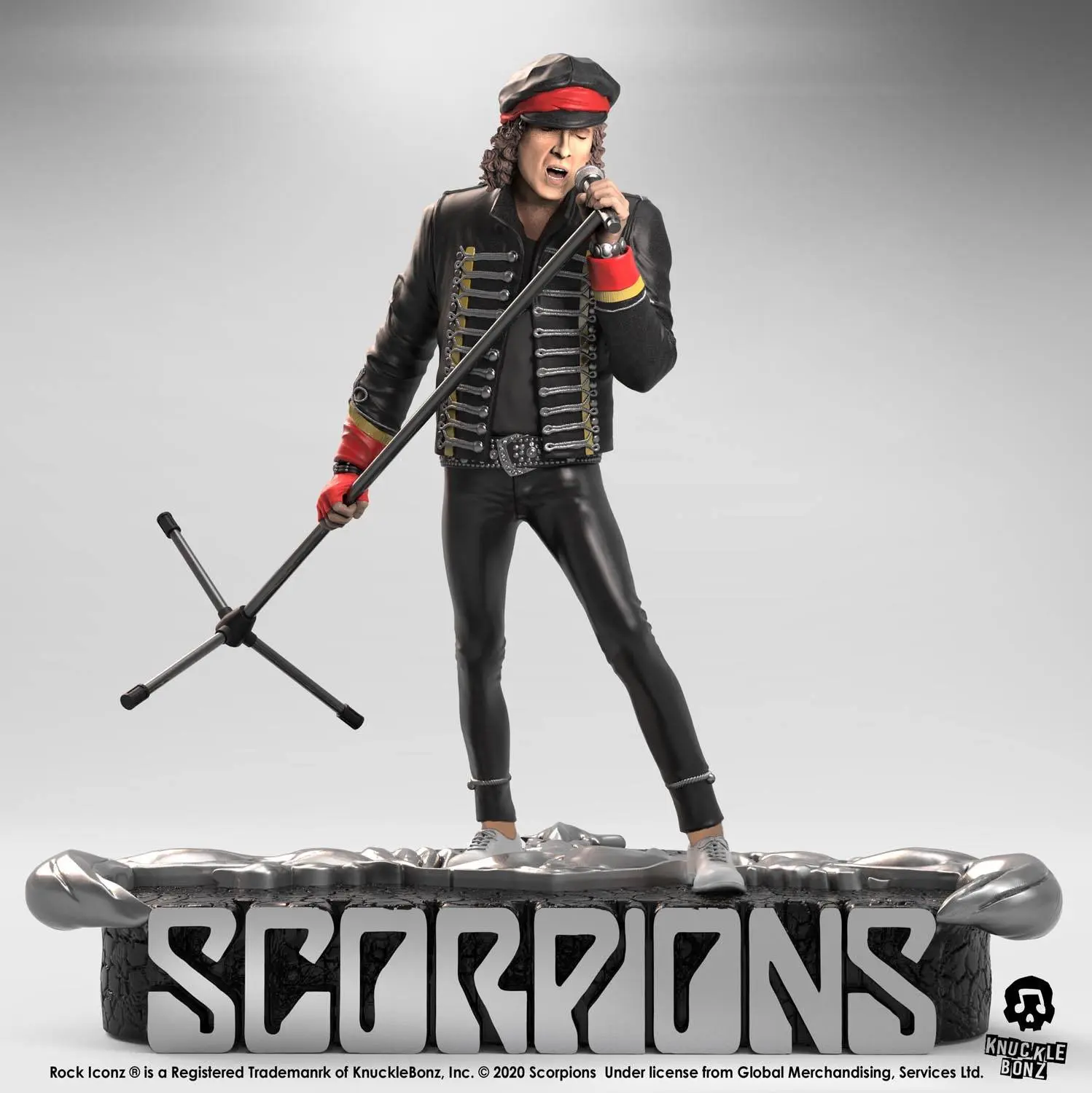 Scorpions Rock Iconz Statue Klaus Meine Limited Edition 22 cm product photo