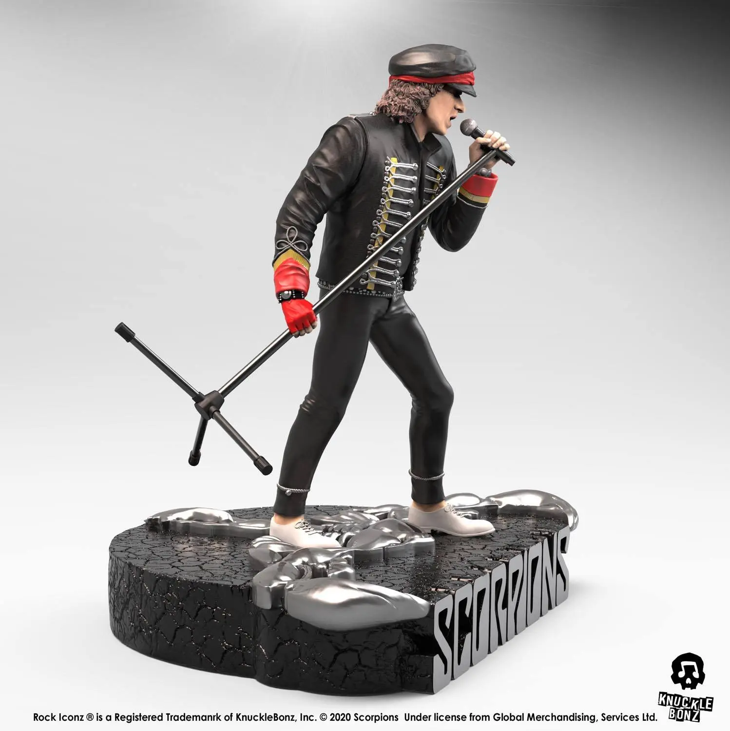 Scorpions Rock Iconz Statue Klaus Meine Limited Edition 22 cm product photo