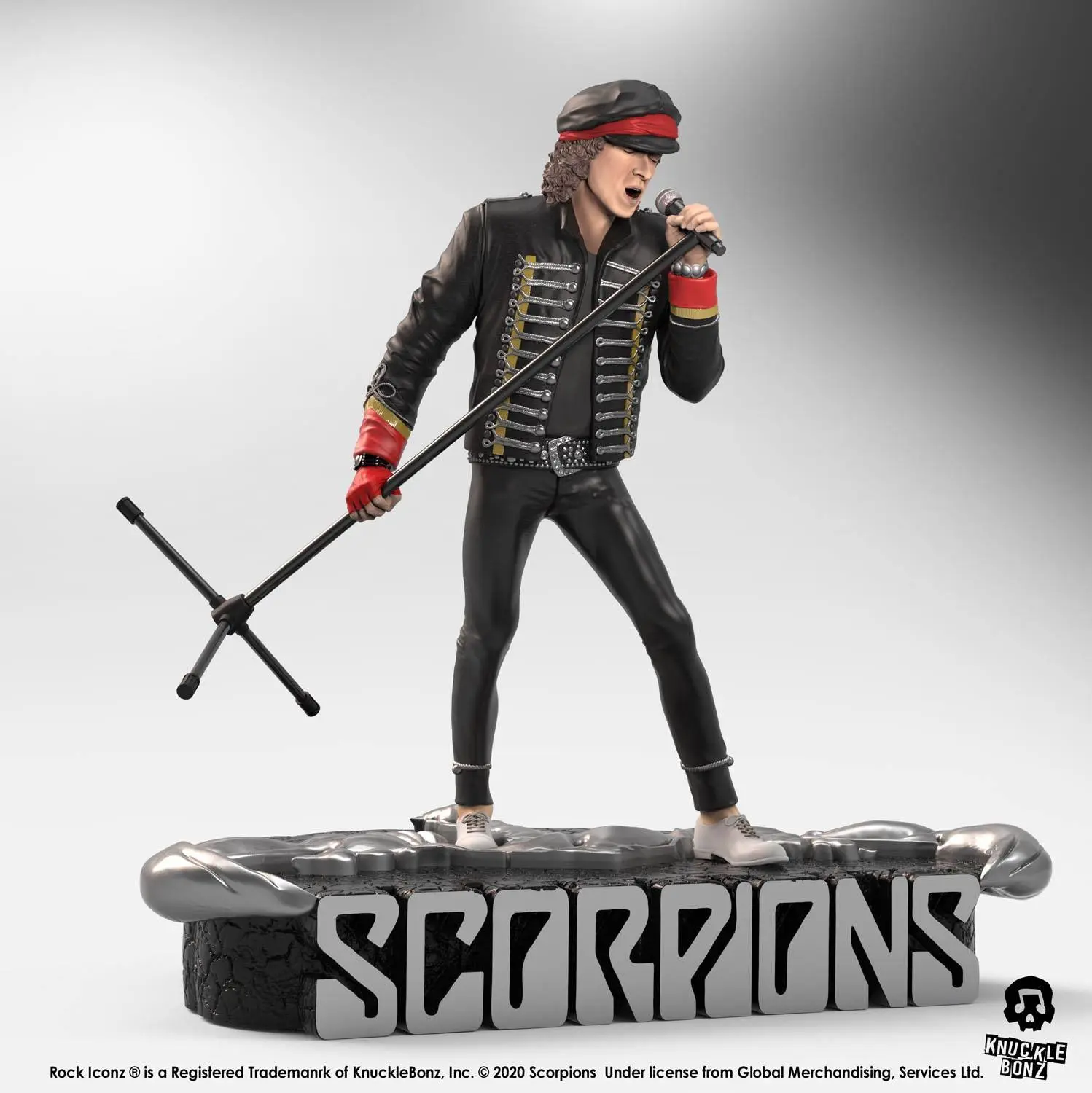 Scorpions Rock Iconz Statue Klaus Meine Limited Edition 22 cm product photo