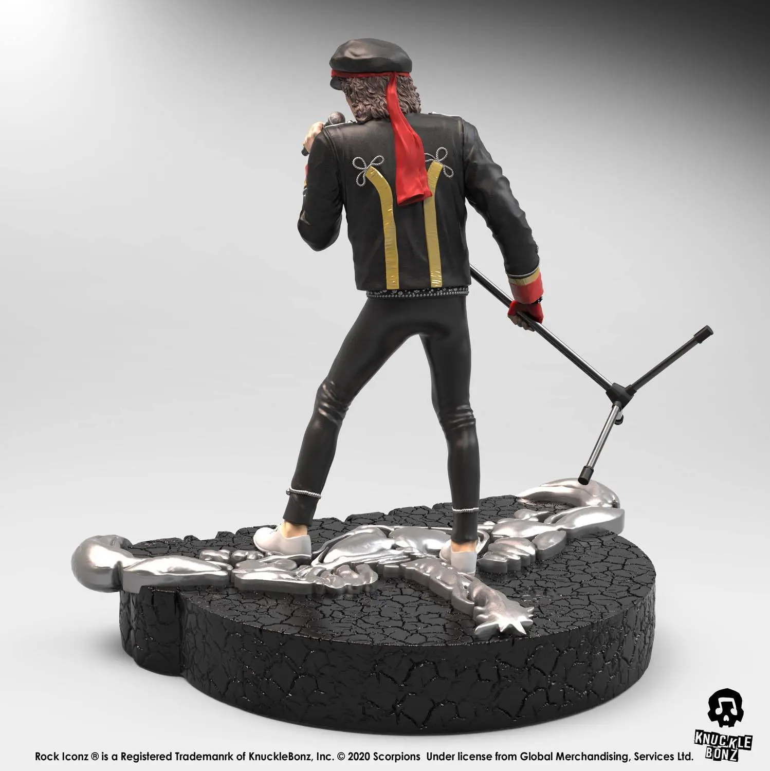 Scorpions Rock Iconz Statue Klaus Meine Limited Edition 22 cm product photo