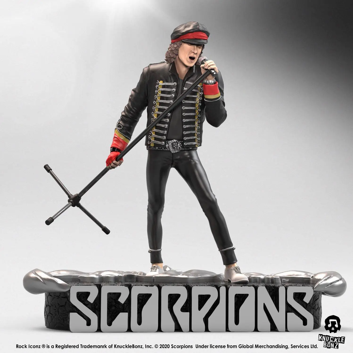 Scorpions Rock Iconz Statue Klaus Meine Limited Edition 22 cm product photo