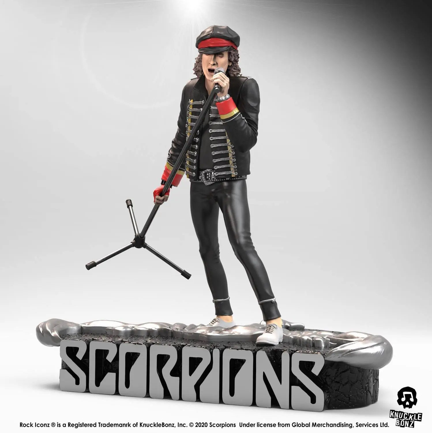 Scorpions Rock Iconz Statue Klaus Meine Limited Edition 22 cm product photo