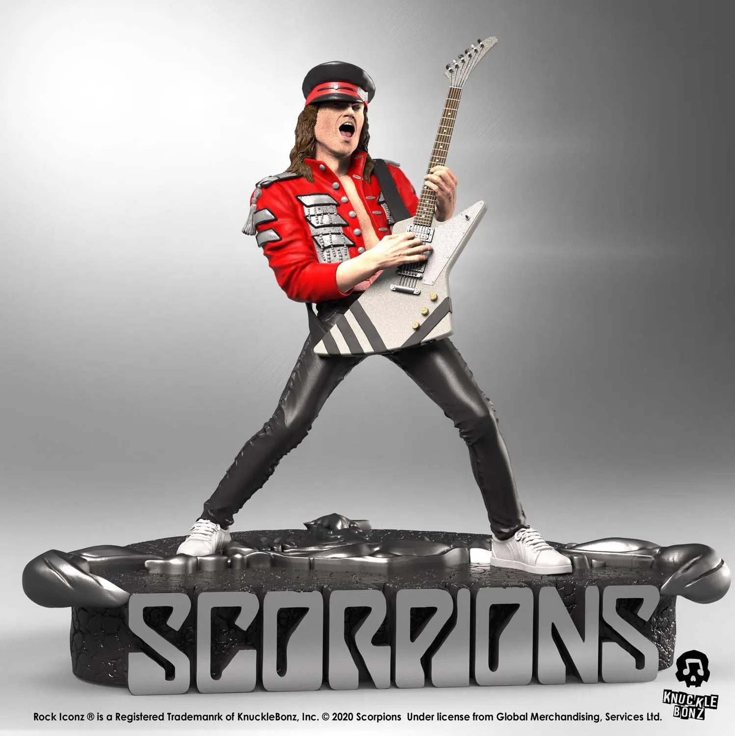 Scorpions Rock Iconz Statue Matthias Jabs Limited Edition 22 cm product photo