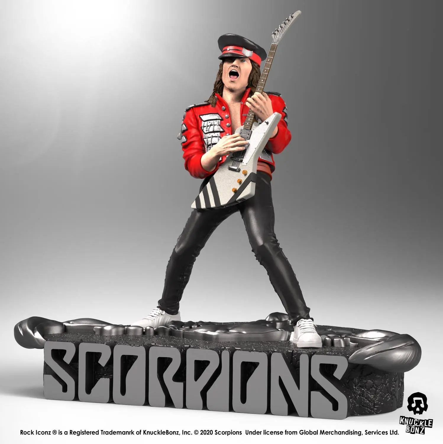 Scorpions Rock Iconz Statue Matthias Jabs Limited Edition 22 cm product photo