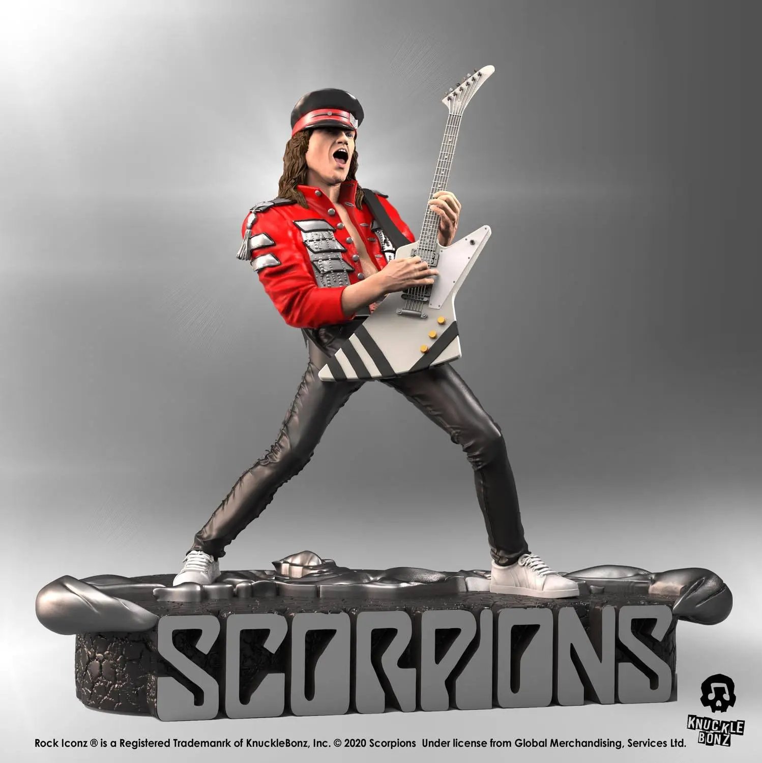 Scorpions Rock Iconz Statue Matthias Jabs Limited Edition 22 cm product photo