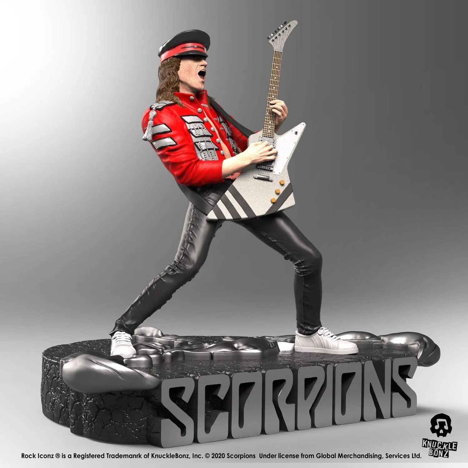 Scorpions Rock Iconz Statue Matthias Jabs Limited Edition 22 cm product photo