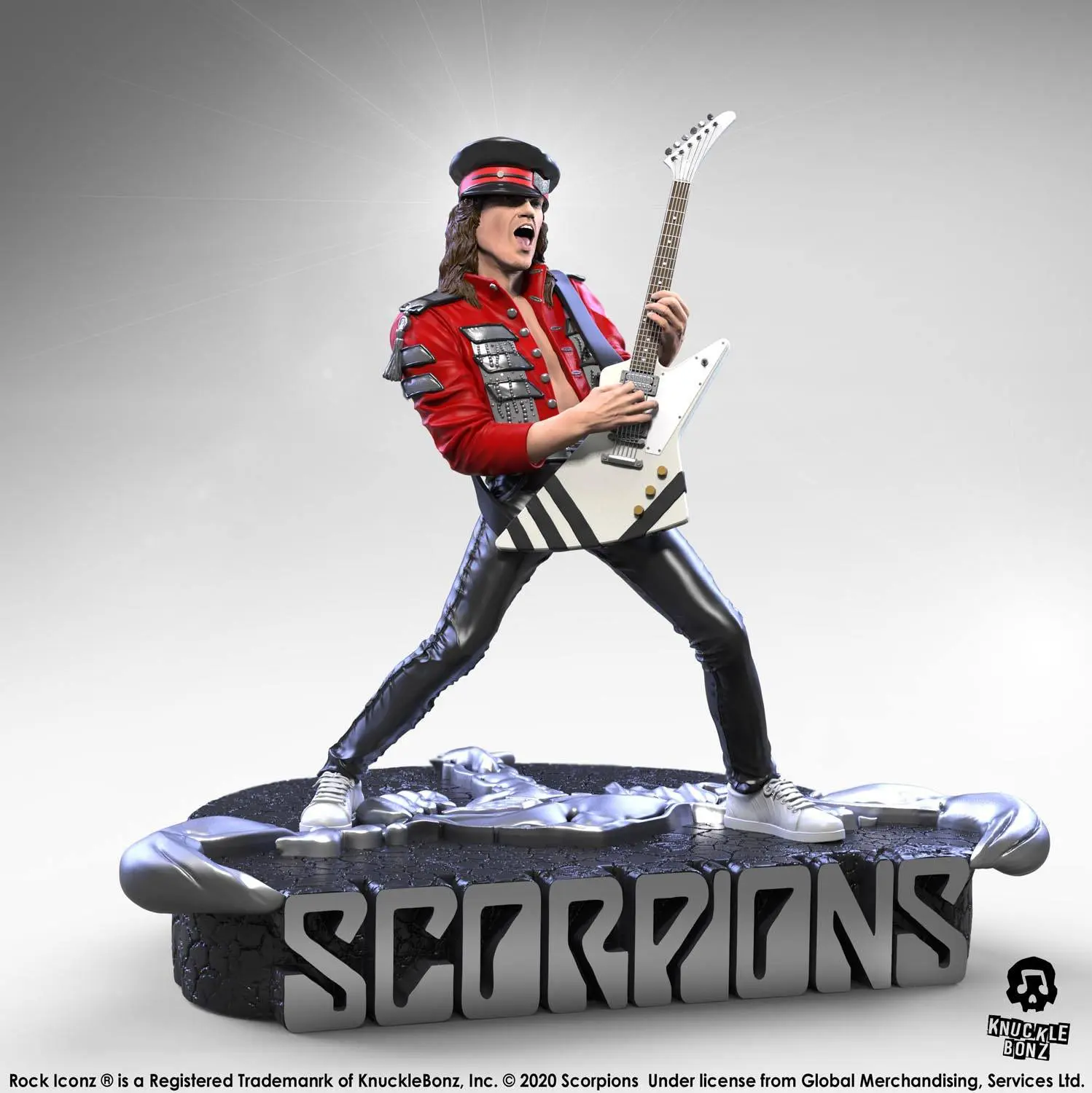 Scorpions Rock Iconz Statue Matthias Jabs Limited Edition 22 cm product photo