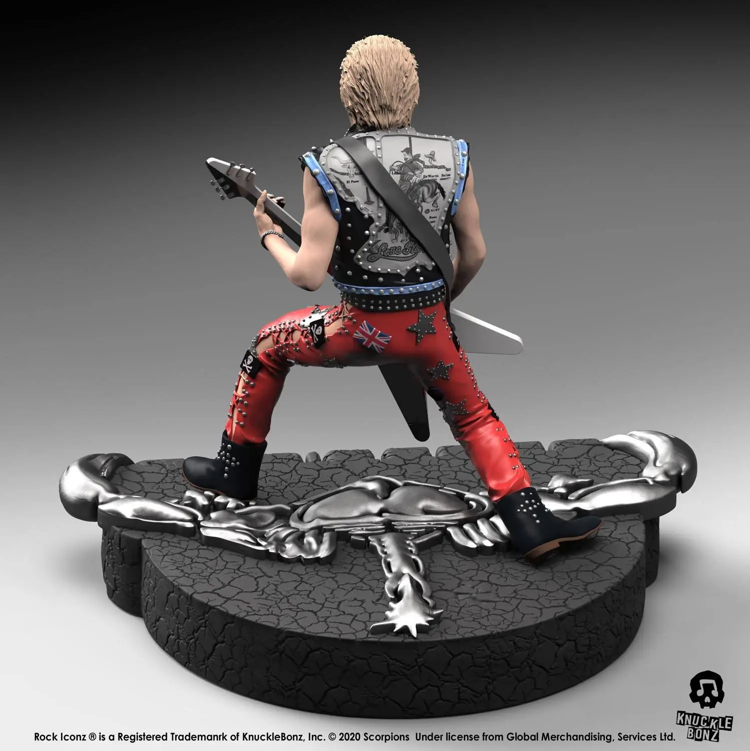 Scorpions Rock Iconz Statue Rudolf Schenker Limited Edition 22 cm product photo