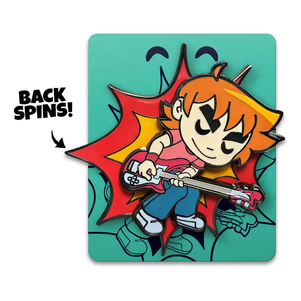 Scott Pilgrim Pin Badge Scott Playing Guitar 5 cm product photo