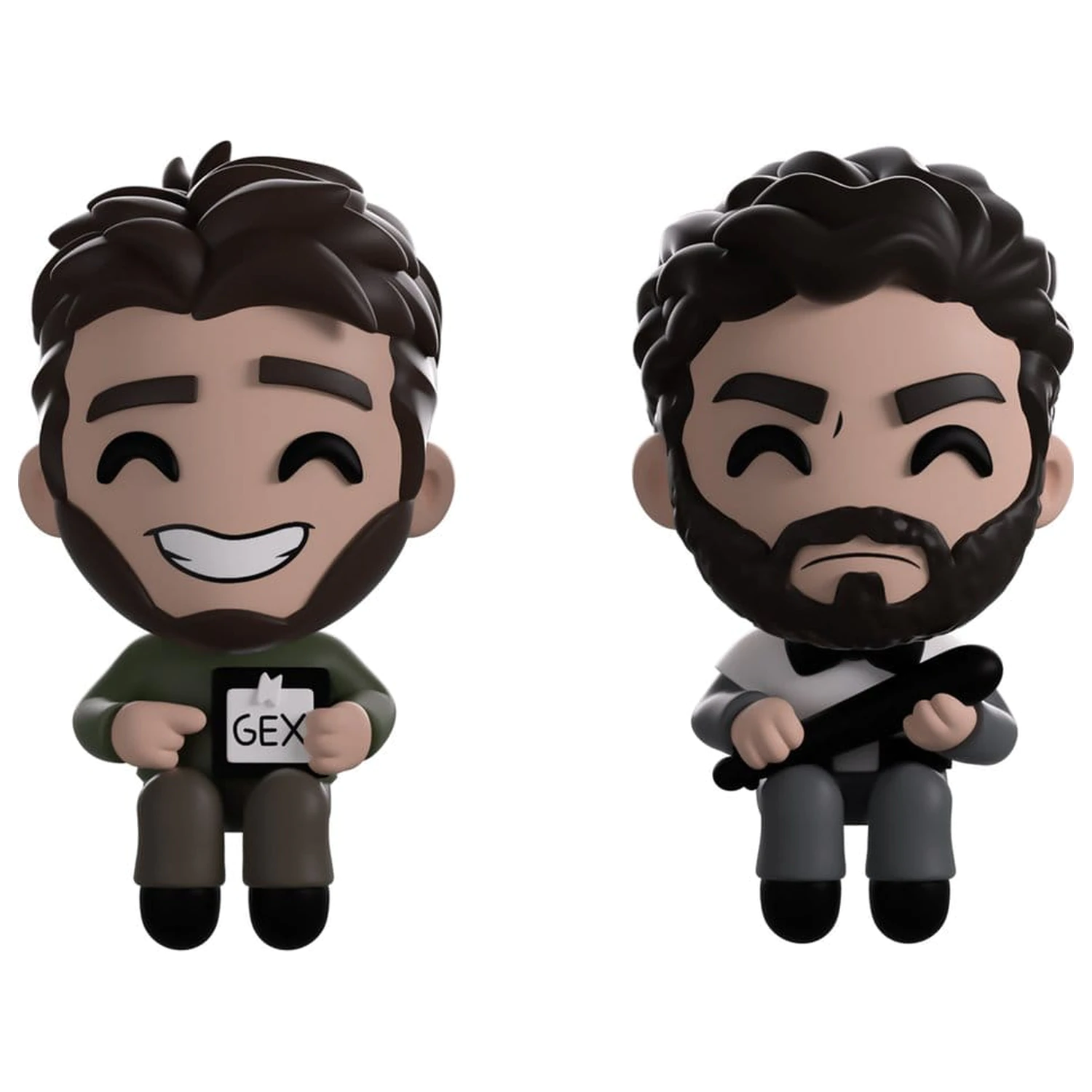 Scott the Woz Vinyl Figures Jeb Jab & Rex Mohs Monitor Buddiez 6 cm product photo