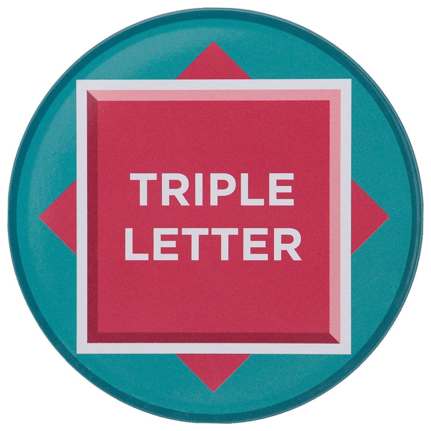 Scrabble Coaster 4-Pack Printed Metal product photo