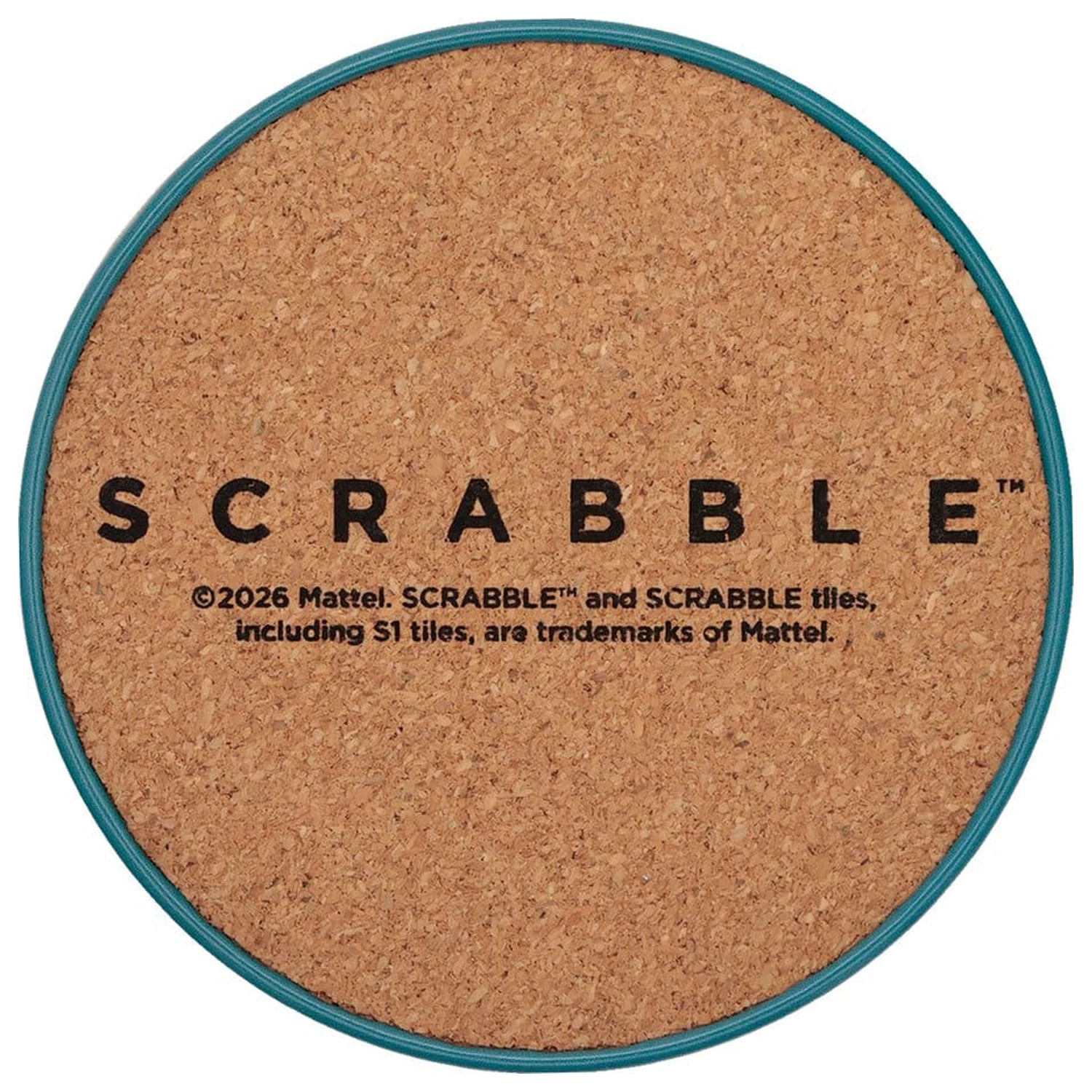 Scrabble Coaster 4-Pack Printed Metal product photo