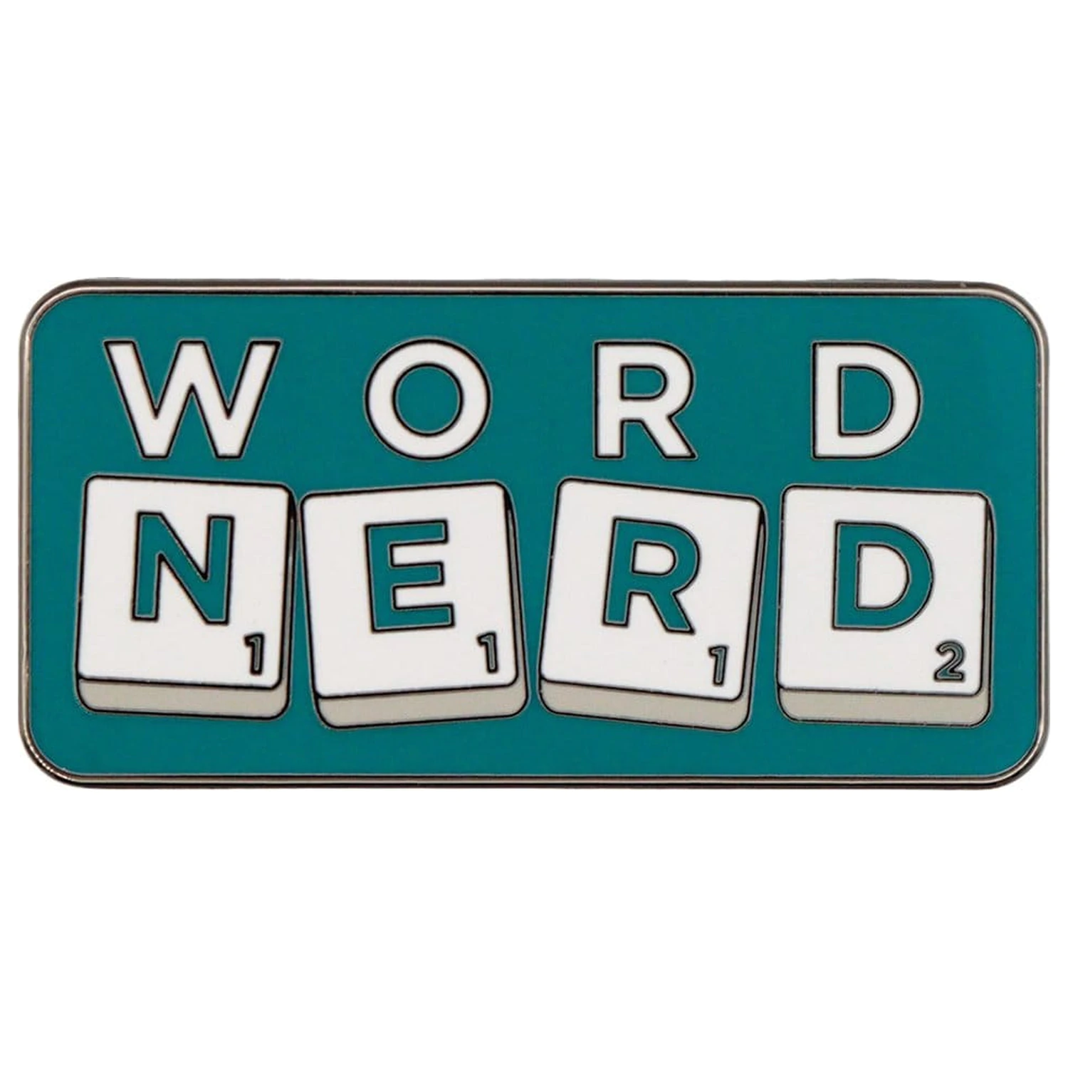 Scrabble Pin Badge Word Nerd Limited Edition product photo