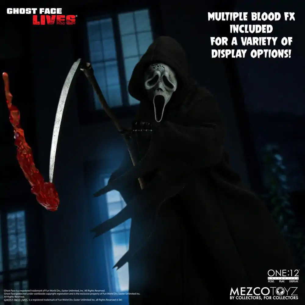 Scream Action Figure 1/12 Ghost Face 16 cm product photo