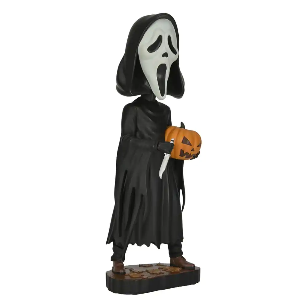 Scream Head Knocker Bobble-Head Ghost Face with Pumpkin 20 cm product photo