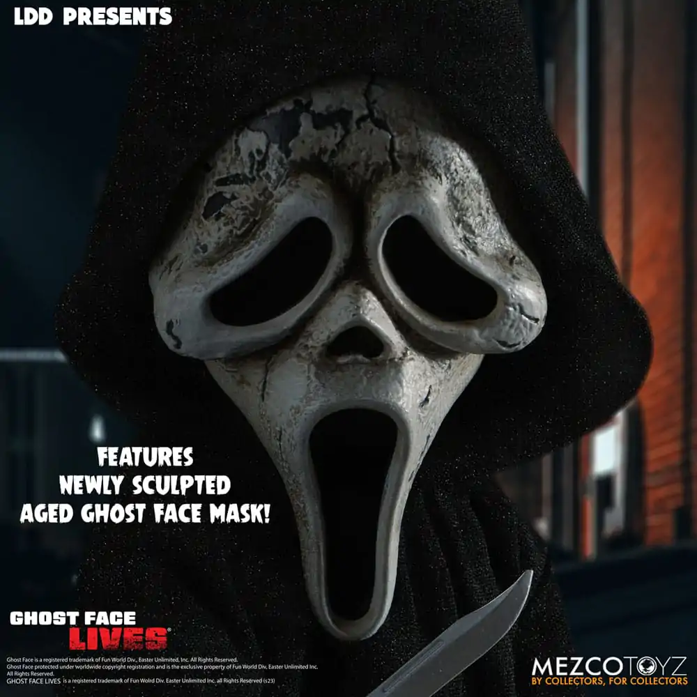 Scream Living Dead Dolls Doll Ghost Face - Zombie Edition 25 cm termékfotó