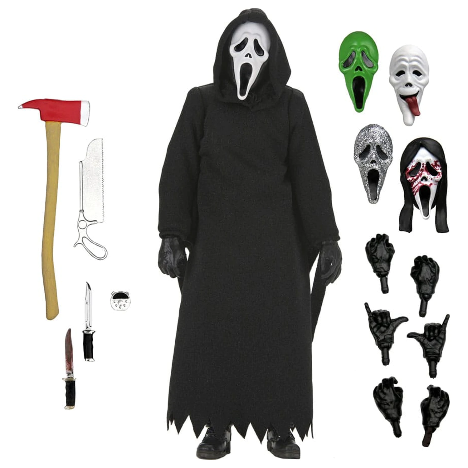 Scream Action Figure Ultimate Ghost Face Returns 18 cm product photo