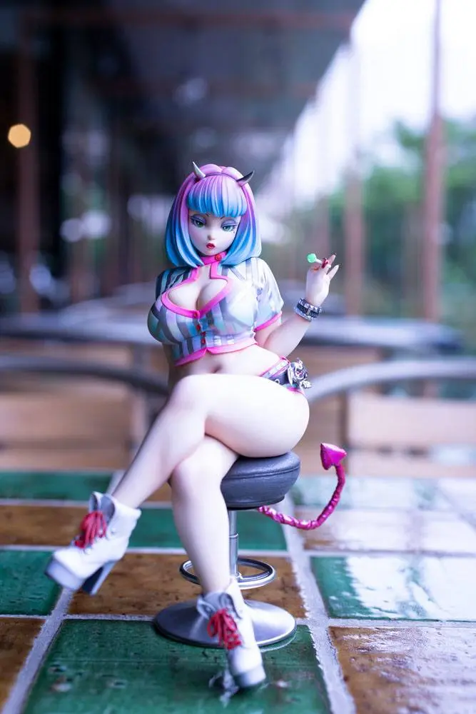 Sculptor Original PVC Statue Katie Moon's Trick or Treat by Yoshiki Fujimoto 19 cm product photo