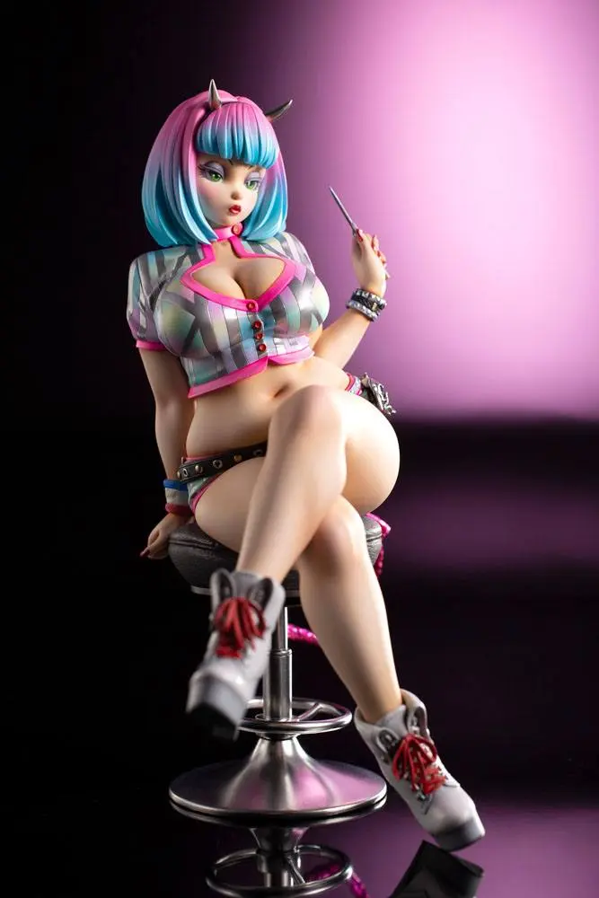 Sculptor Original PVC Statue Katie Moon's Trick or Treat by Yoshiki Fujimoto 19 cm product photo